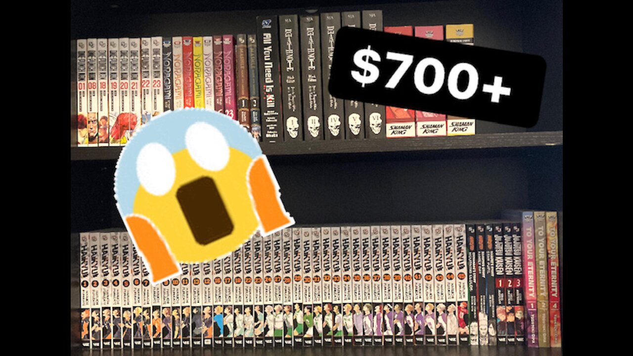 My $700+ Manga Collection