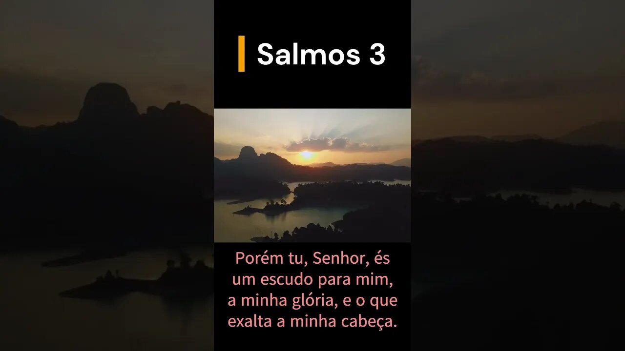 Salmos 3 (narrado em Português) / Leitura dos Salmos / Leitura bíblica