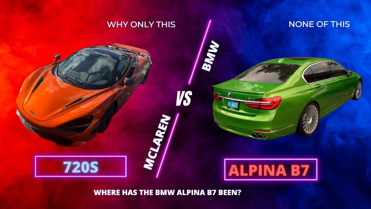 Where has the BMW Alpina B7 been?