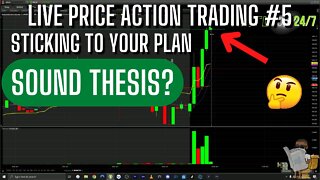 LIVE PRICE ACTION TRADING VOL.2 #5