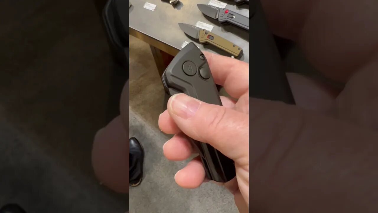 Buck 839 Mini Deploy Blackout at SHOT Show 2023 @BuckKnivesTV