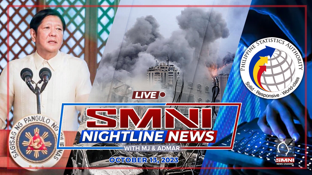 LIVE: SMNI Nightline News with Admar Vilando & MJ Mondejar | October 13, 2023