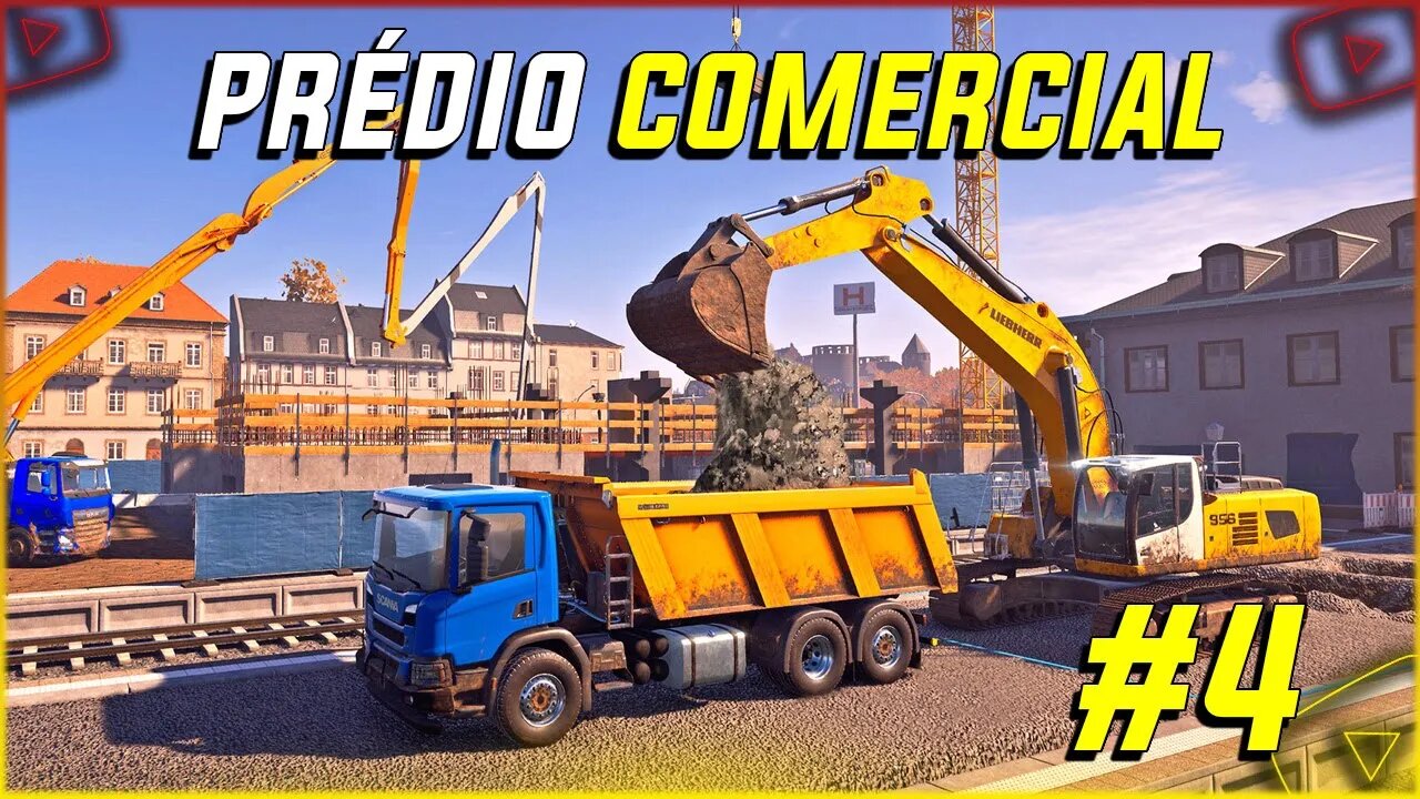 Consstruction Simulator #4 Construção do Prédio de Pé-Fabricados - CONSTRUCTION SIMULATOR 2022