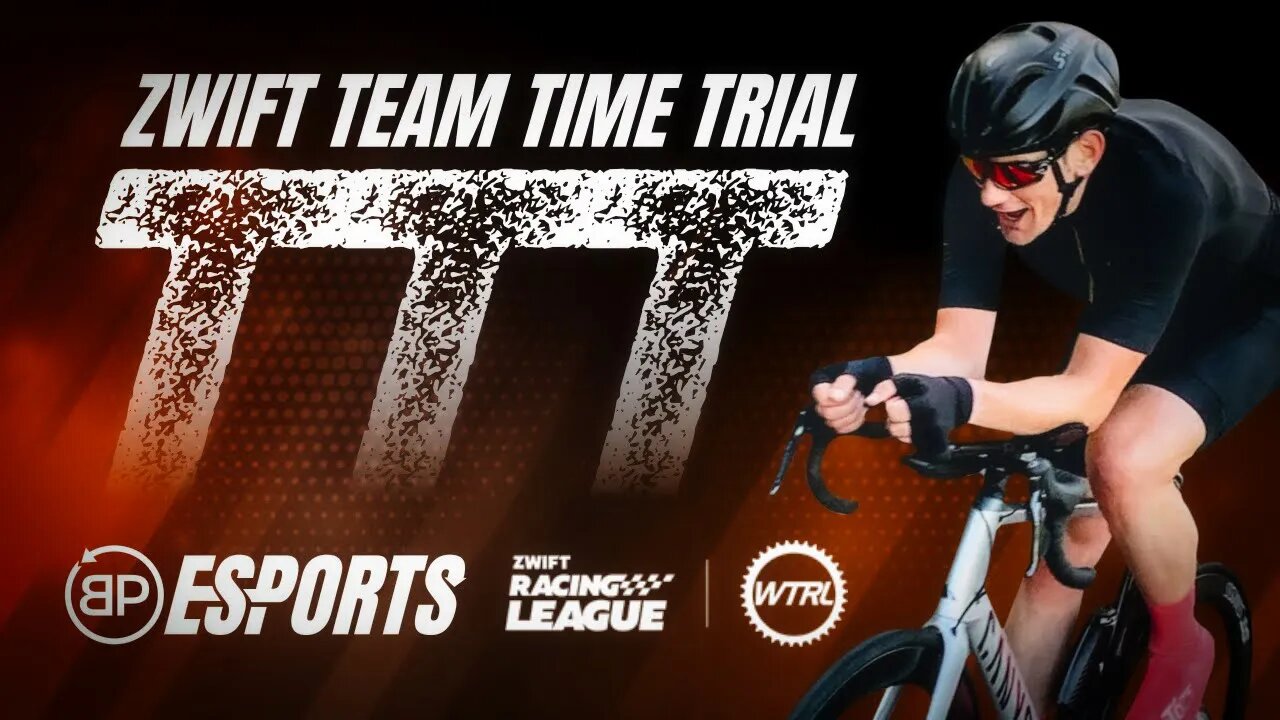 FULL ZWIFT RACE // Zwift Racing League // Team Time Trial // Watopia's Waistband 28km 🔴