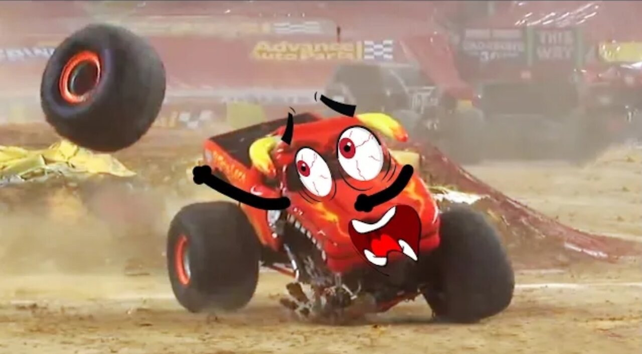 Crazy Monster Trucks Crashes 2021