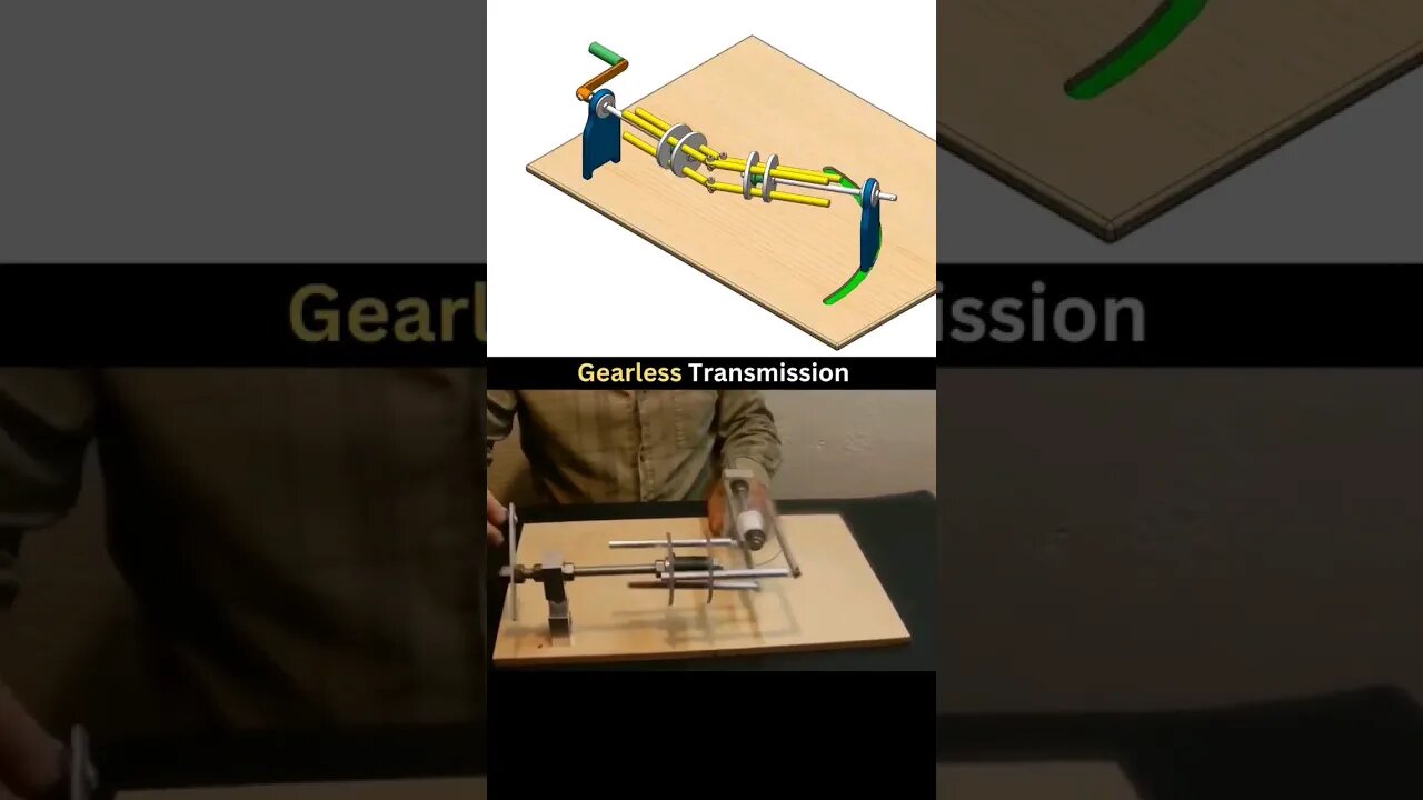 Gearless Transmission - great invention #shorts