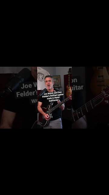 Joe Walsh and Don Felder are an amazing guitar team #shorts