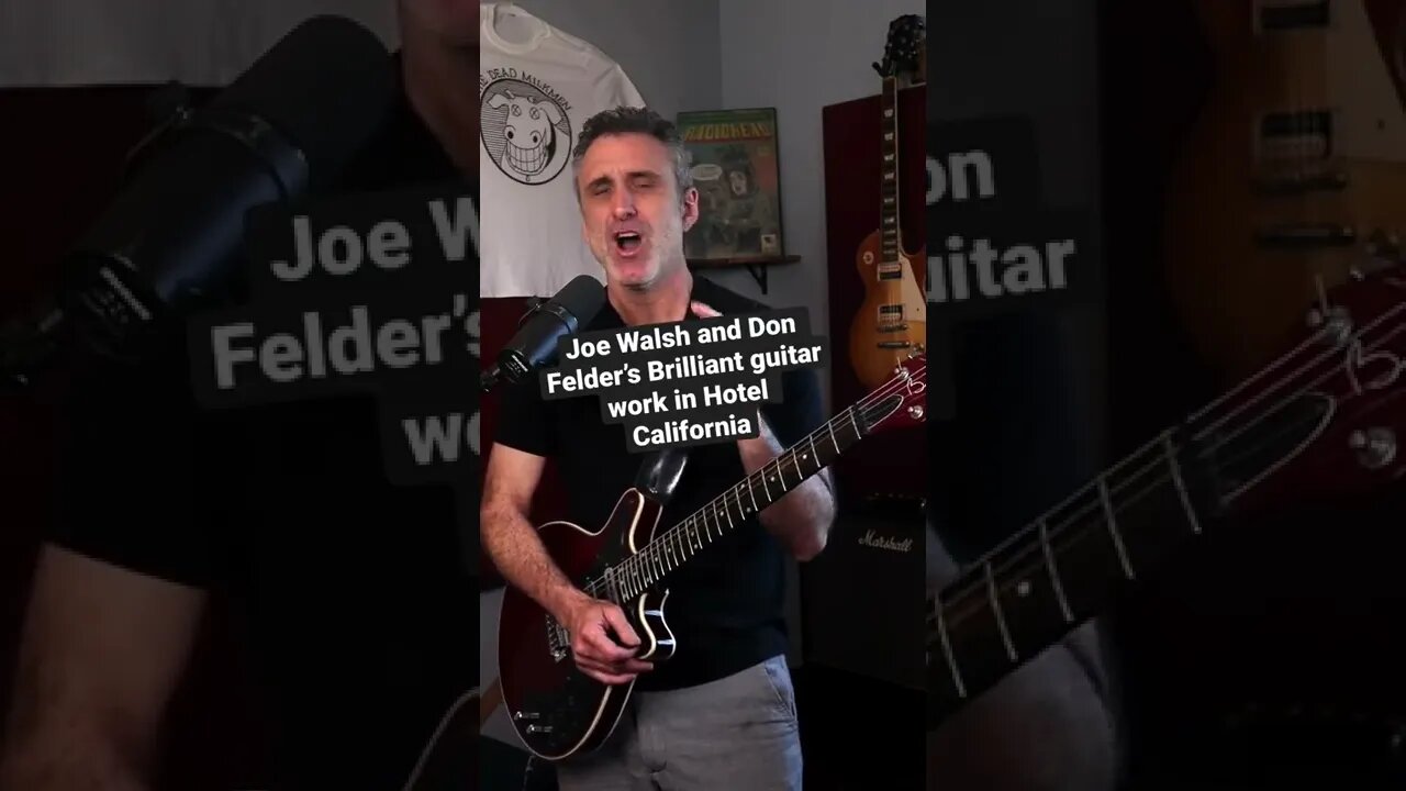 Joe Walsh and Don Felder are an amazing guitar team #shorts
