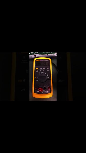 Fluke 87V uA Quirk #Shorts