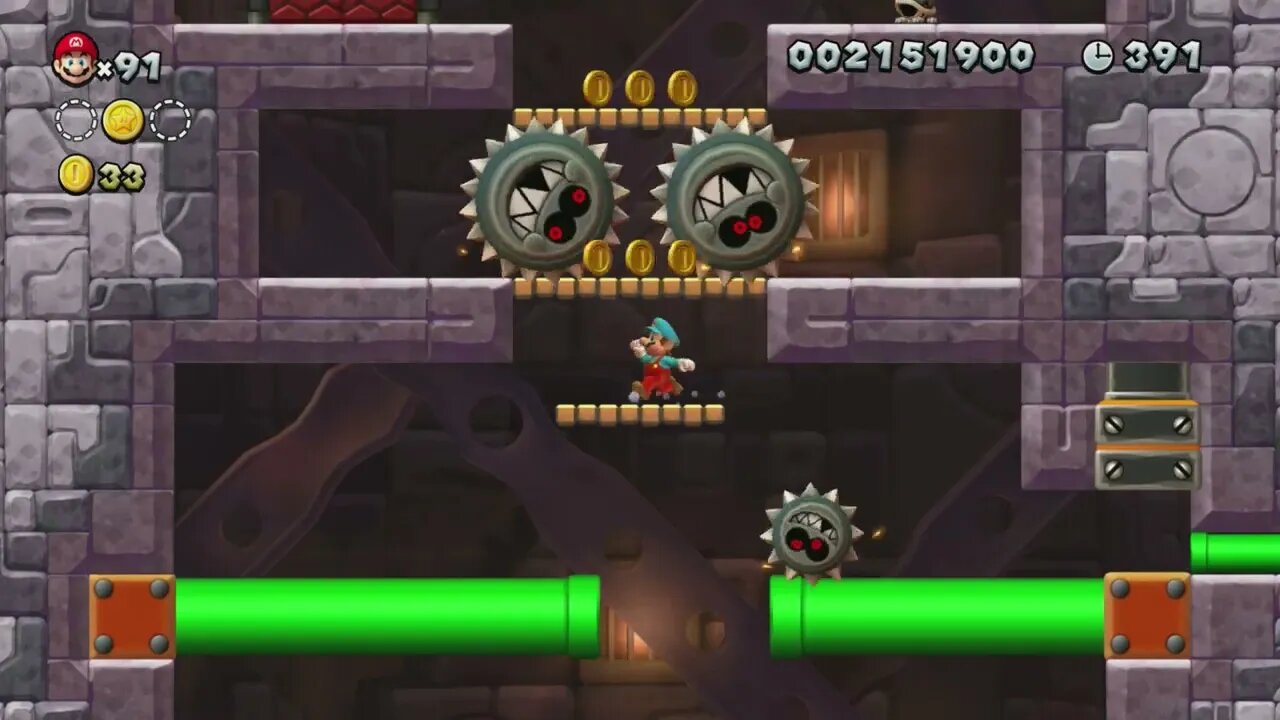 Grinding Stone - New Super Mario Bros. U Deluxe (Rock Candy Mines)