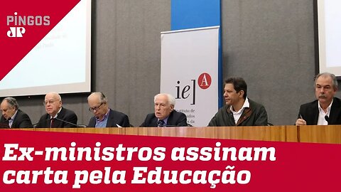 Ex-ministros esquerdistas posam de defensores da educação