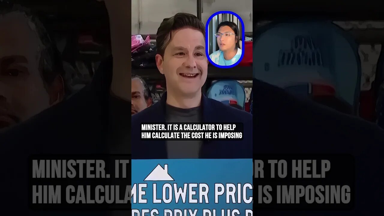 Pierre Poilievre, It's A Calculator 😆