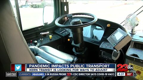 Public transportation takes major hit amid pandemic