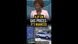 KJP on Gas Prices: It's NUANCED #shorts