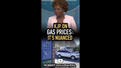 KJP on Gas Prices: It's NUANCED #shorts