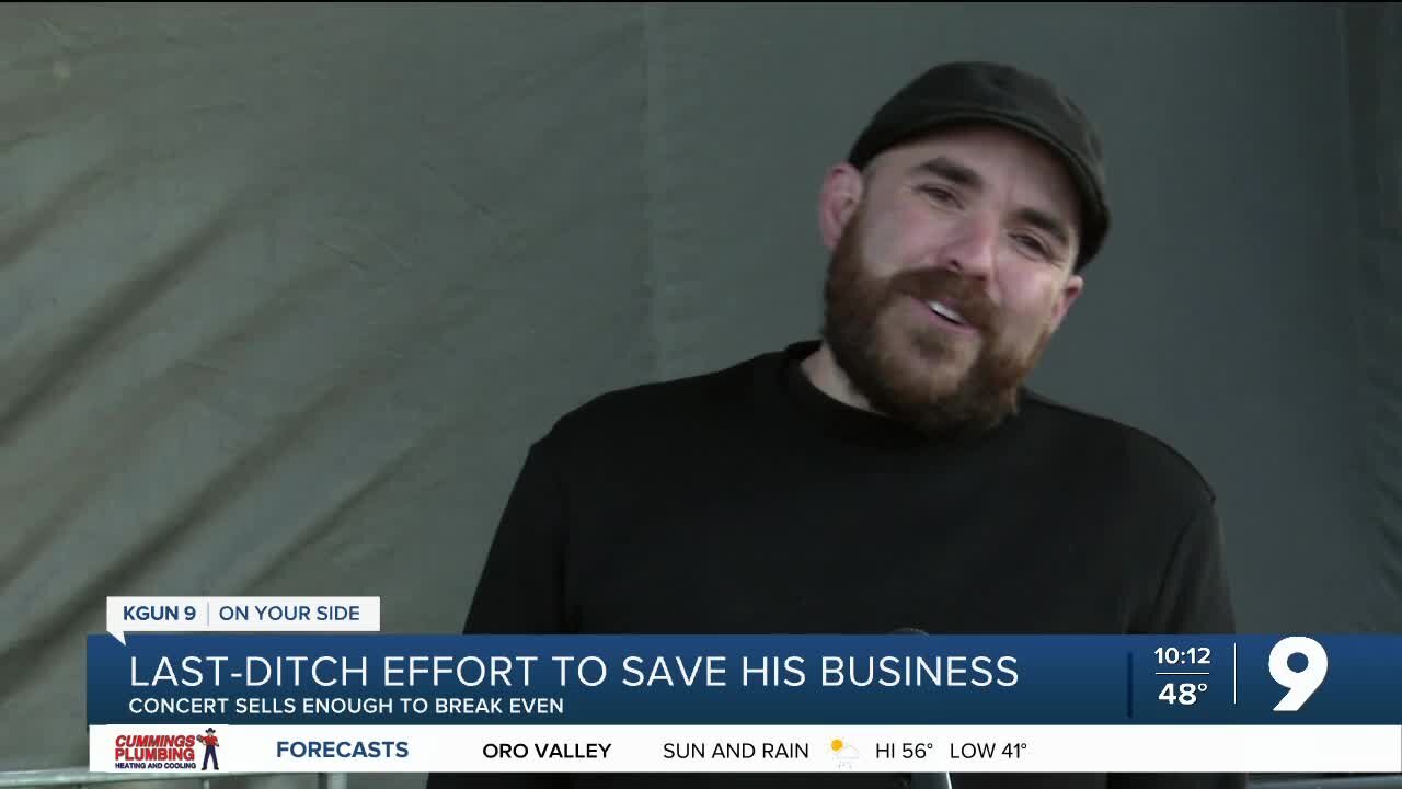 Drive-in concert is last-ditch effort for organizers to save their business