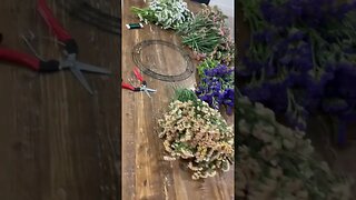 STATICE Wreath: Easy to Grow and Make