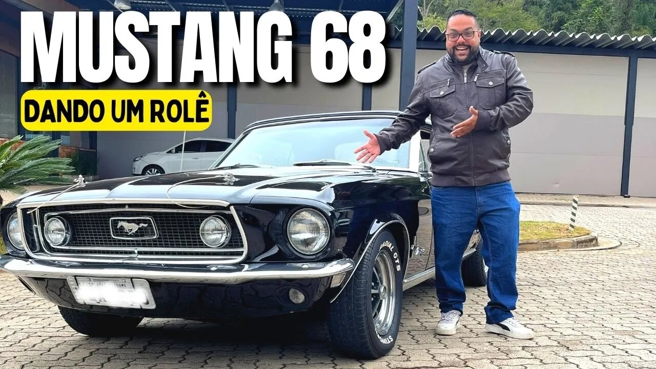 Passeio de Mustang V8 Conversível - Presente de Aniversário da família - Drive4Fun
