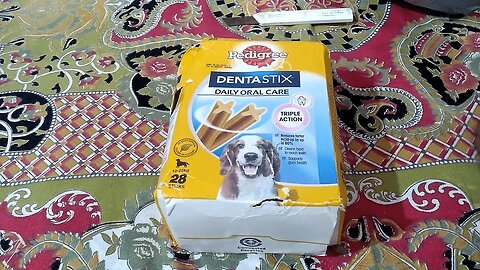 Pedigree Dentastix Medium Breed Unboxing - #unboxing #rajapalyam #dogbreed #dogtreats #pedigree
