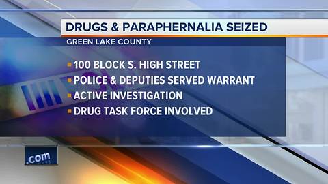 Drugs seized from Markesan home