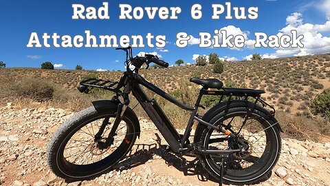 Rad Rover 6 Plus One Month Review | Custom Attachments & Bike Rack