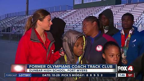 Former Olympian coaches Olympia Track Club