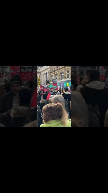 Leeds Pro-Palestinian protest (Nov 11th 2023) #leeds #protest