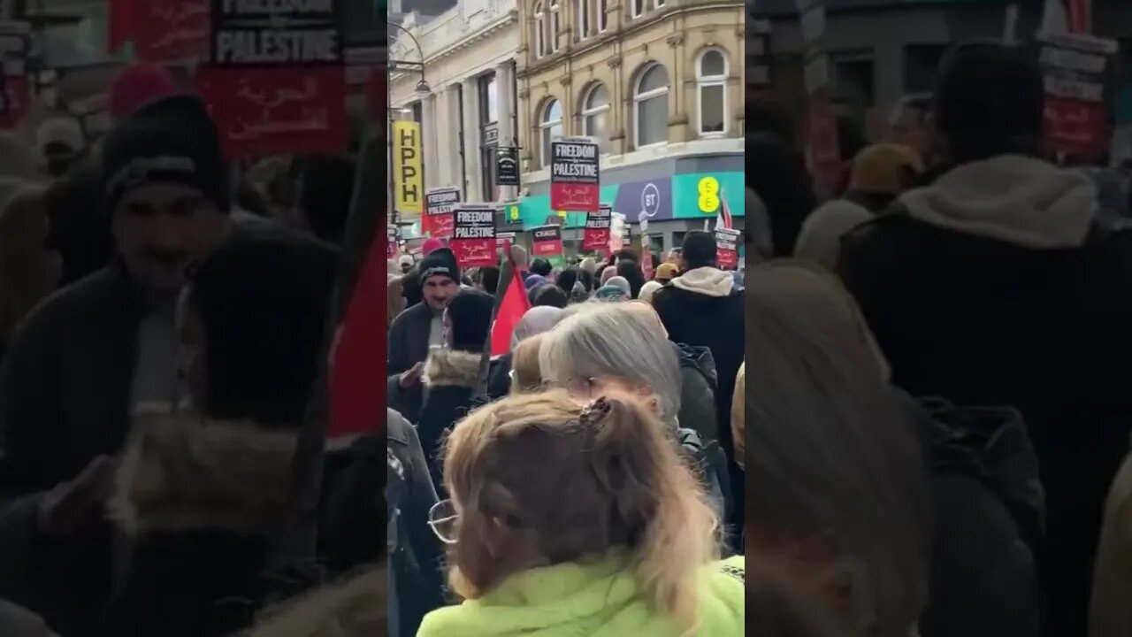 Leeds Pro-Palestinian protest (Nov 11th 2023) #leeds #protest