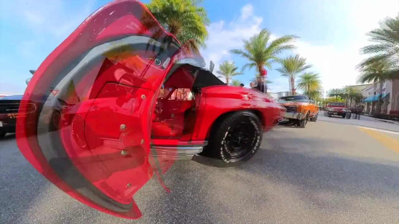 1963 Chevy Corvette - Promenade at Sunset Walk - Kissimmee, Florida #corvette #insta360