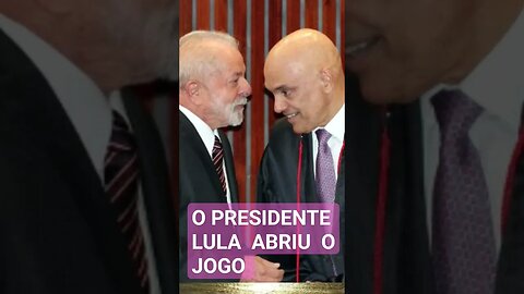 o presidente Lula mandou a real sobre o caso Alexandre de Moraes #noticia #entretenimento