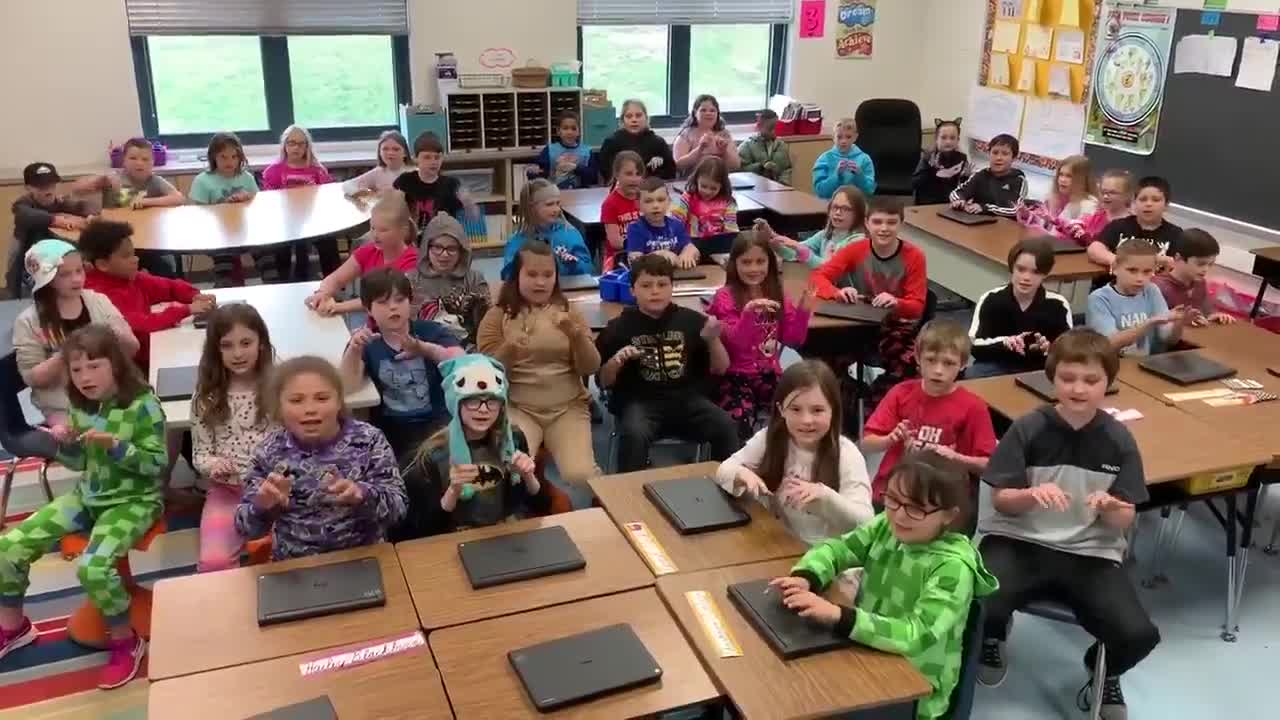 Bainbridge Elementary inspires others through a song