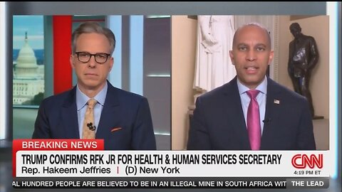 Rep Hakeem Jeffries Trashes Trump's Nominees