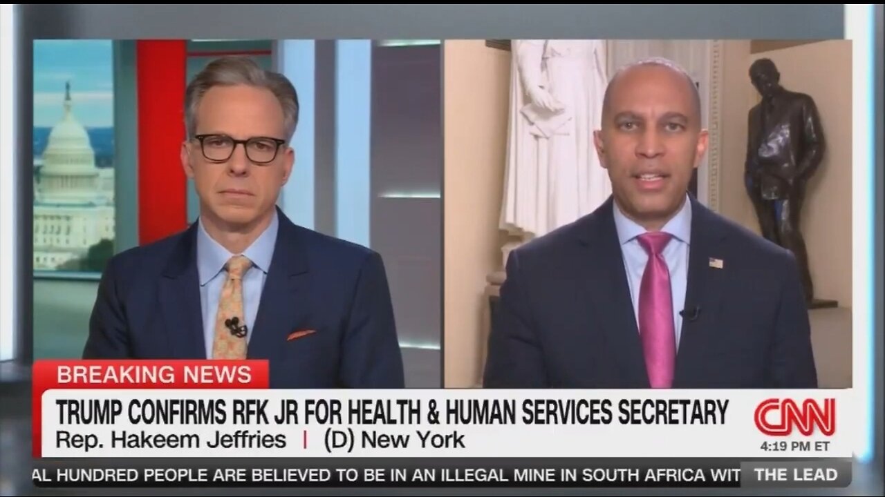 Rep Hakeem Jeffries Trashes Trump's Nominees