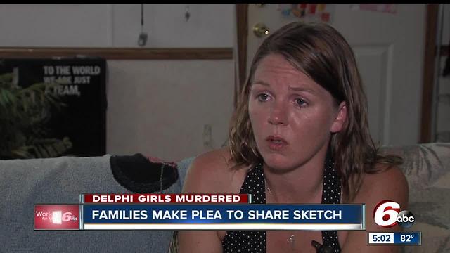 Families make plea to share suspect sketch