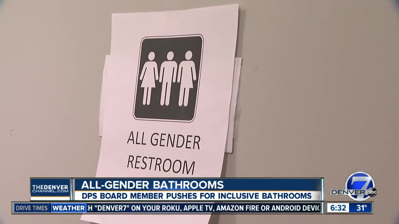 Denver school board member wants all-gender bathrooms