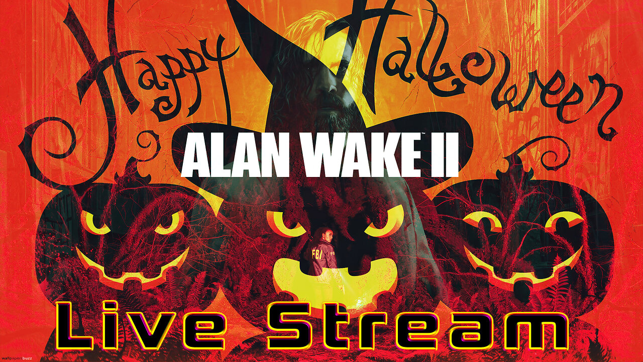 [ Happy Halloween! ] Alan Wake 2 || Hard Difficulty || Let's get scared!