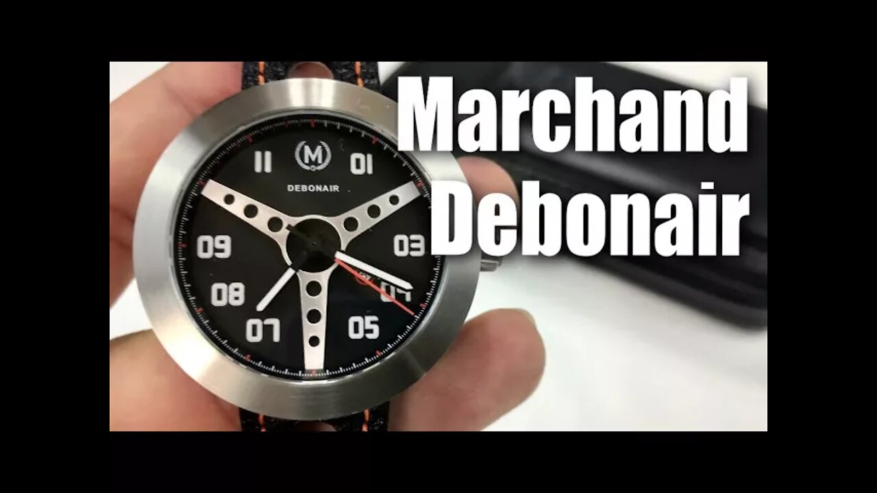 Vintage Car Racing Inspired Debonair Collection Watch from Marchand Watches Review