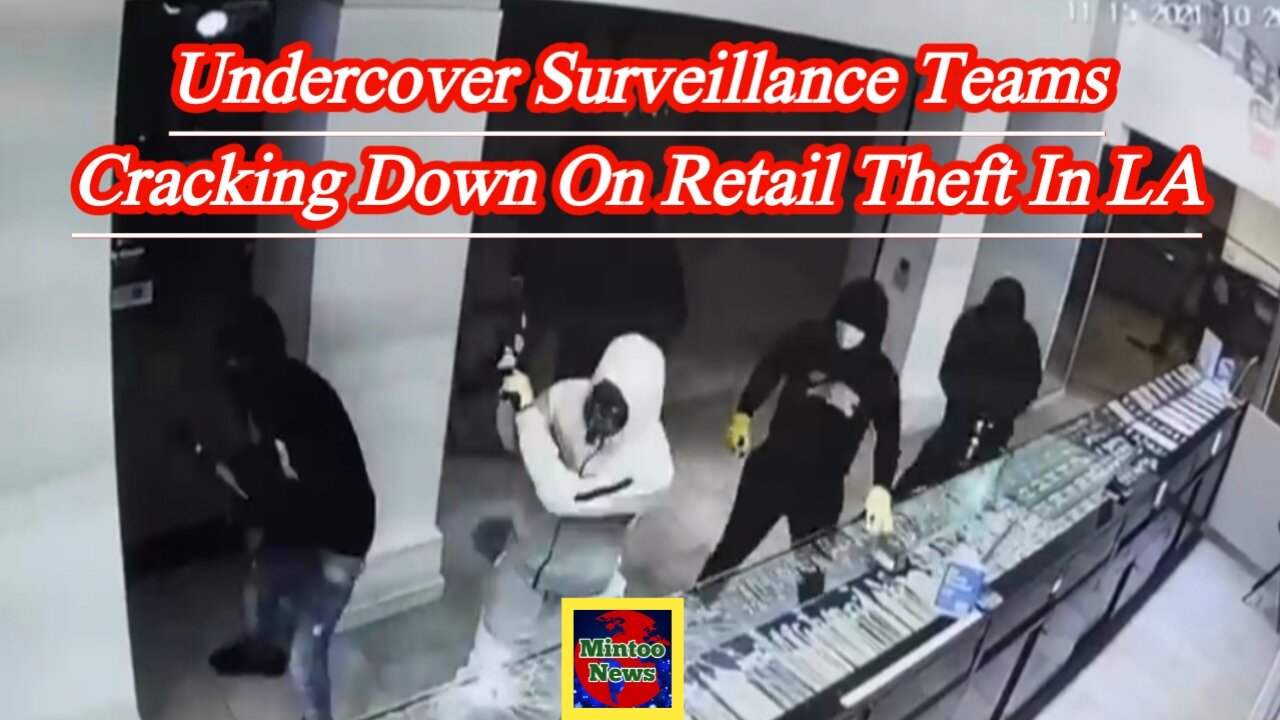 Undercover surveillance teams cracking down on retail theft in LA
