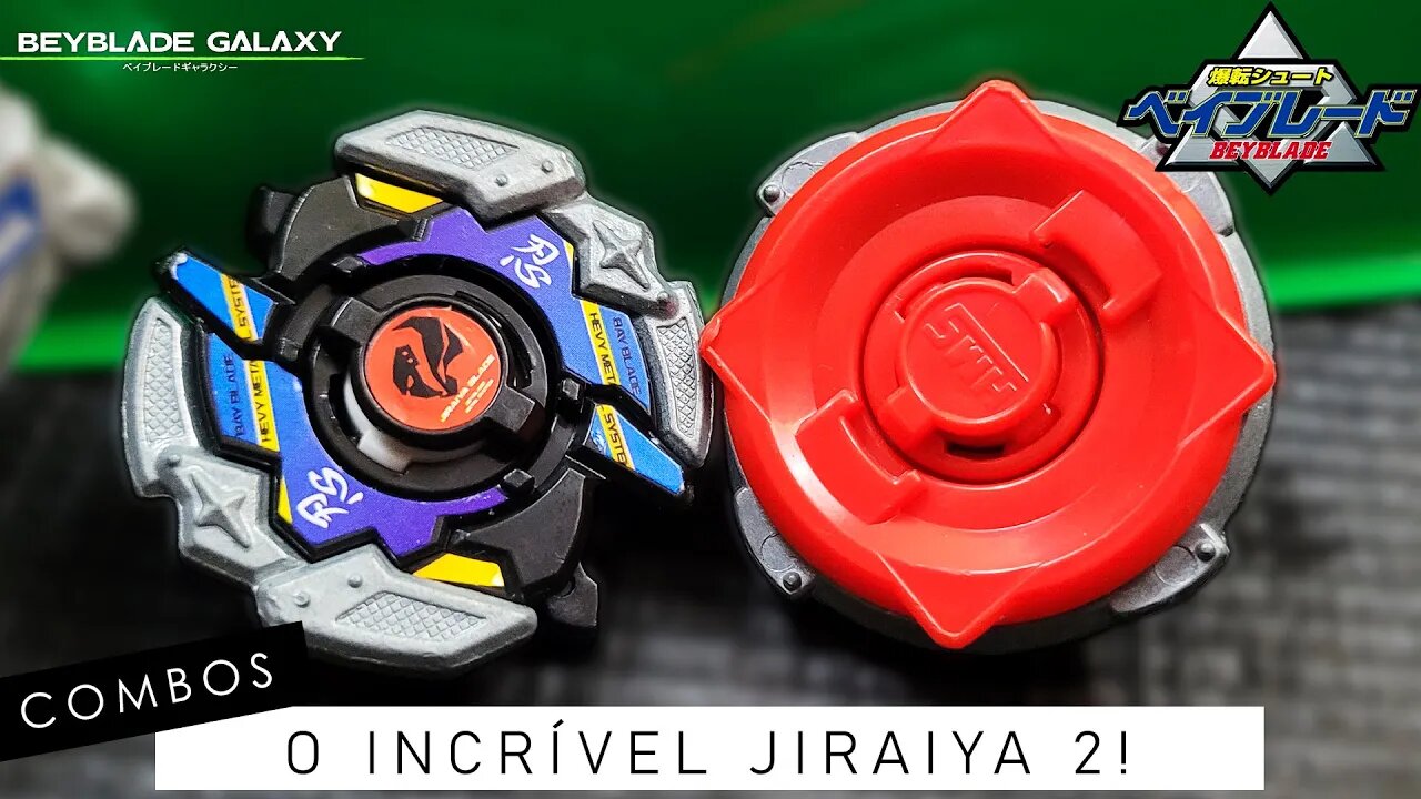 O INCRÍVEL JIRAIYA 2 - Beyblade ベイブレード