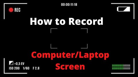 How to Record Computer and Laptop Screen || Screen Recording Issue Solved || Amjad Saahar