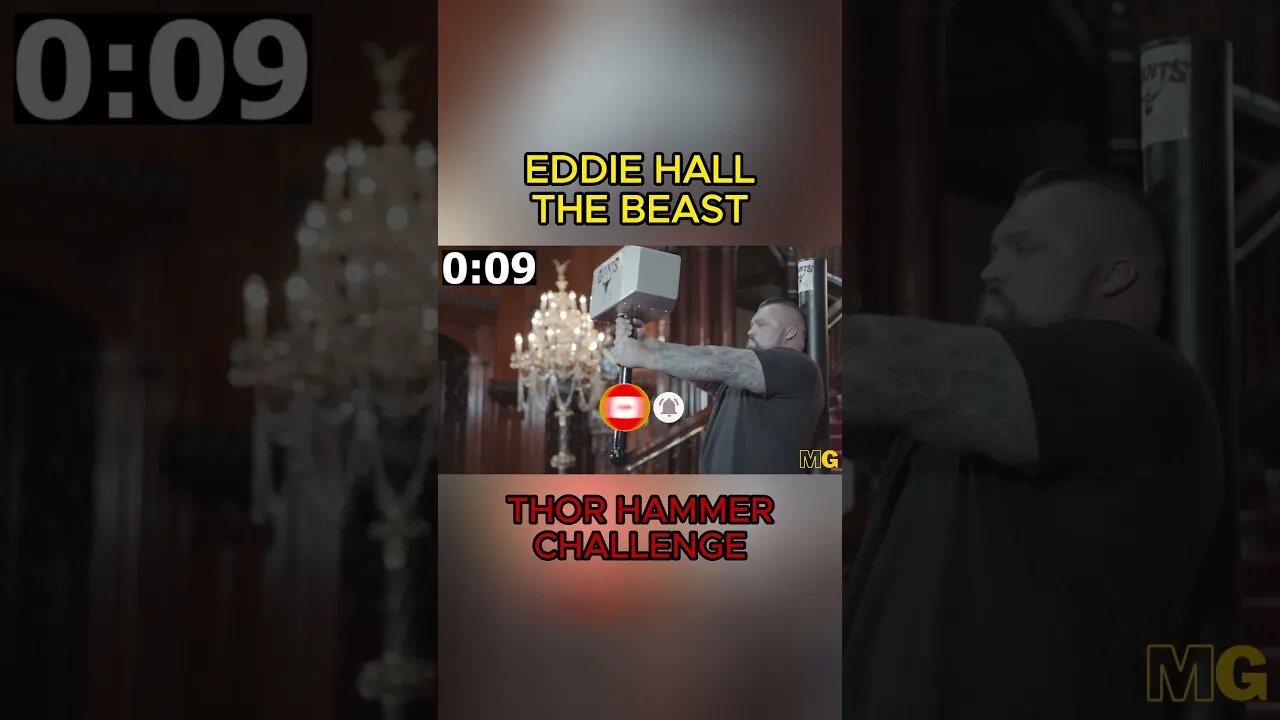 Eddie Hall RECORD at THOR Hammer Challenge