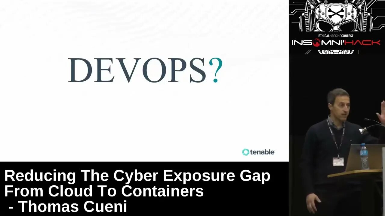 Reducing the Cyber Exposure Gap from Cloud to Containers Thomas Cueni, Tenable