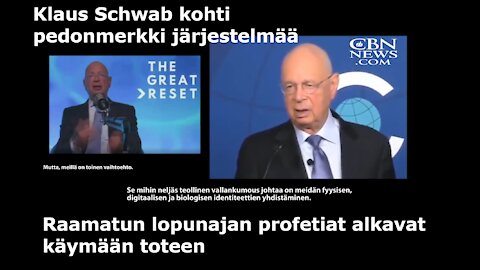 Klaus Schwab kohti pedonmerkki järjestelmää