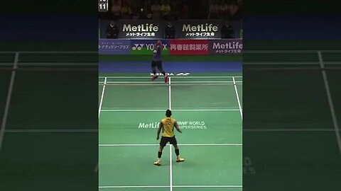 Lin Dan vs Tommy Sugiarto (47 shots rally) - Japan Open 2015 #shorts