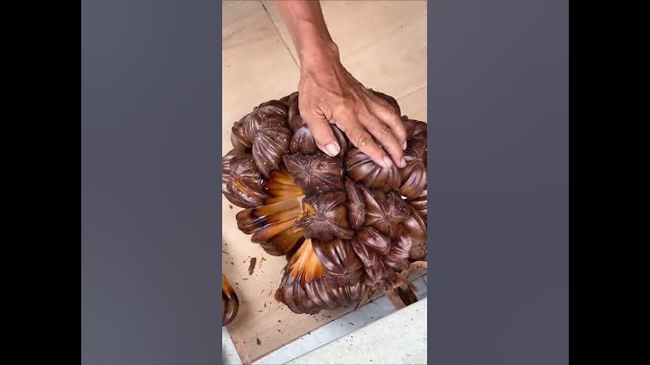 The Most Unique Fruit in the World - Here's How You Eat It! #Shorts