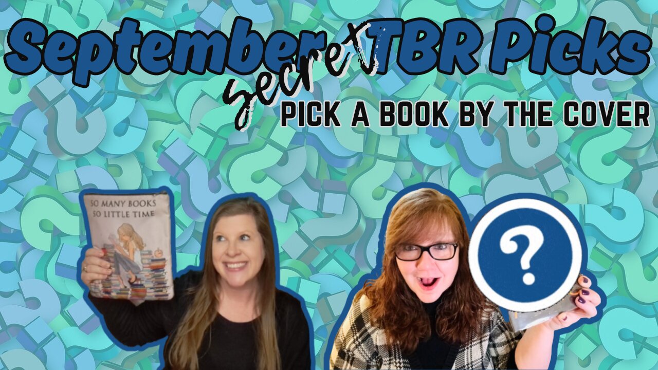 September 'Secret" TBR Pick Vlog - "Pick A Book By The Cover" + Book Shopping + Library Visit