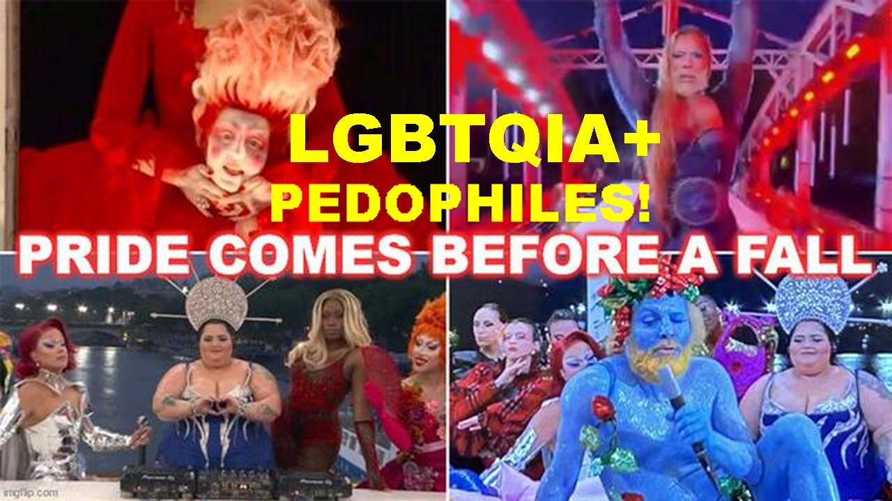 The Sick Satanic Transformation Of Man! Pedo LGBTQIA+ Pride Comes Before A Fall!