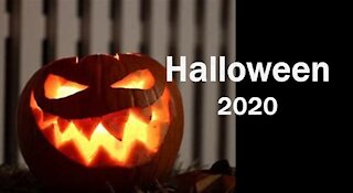 The Blue Moon on Halloween 2020