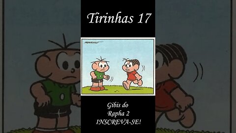 Tirinhas da Turma da Mônica nº 17 | Gibis do Rapha 2 #shorts