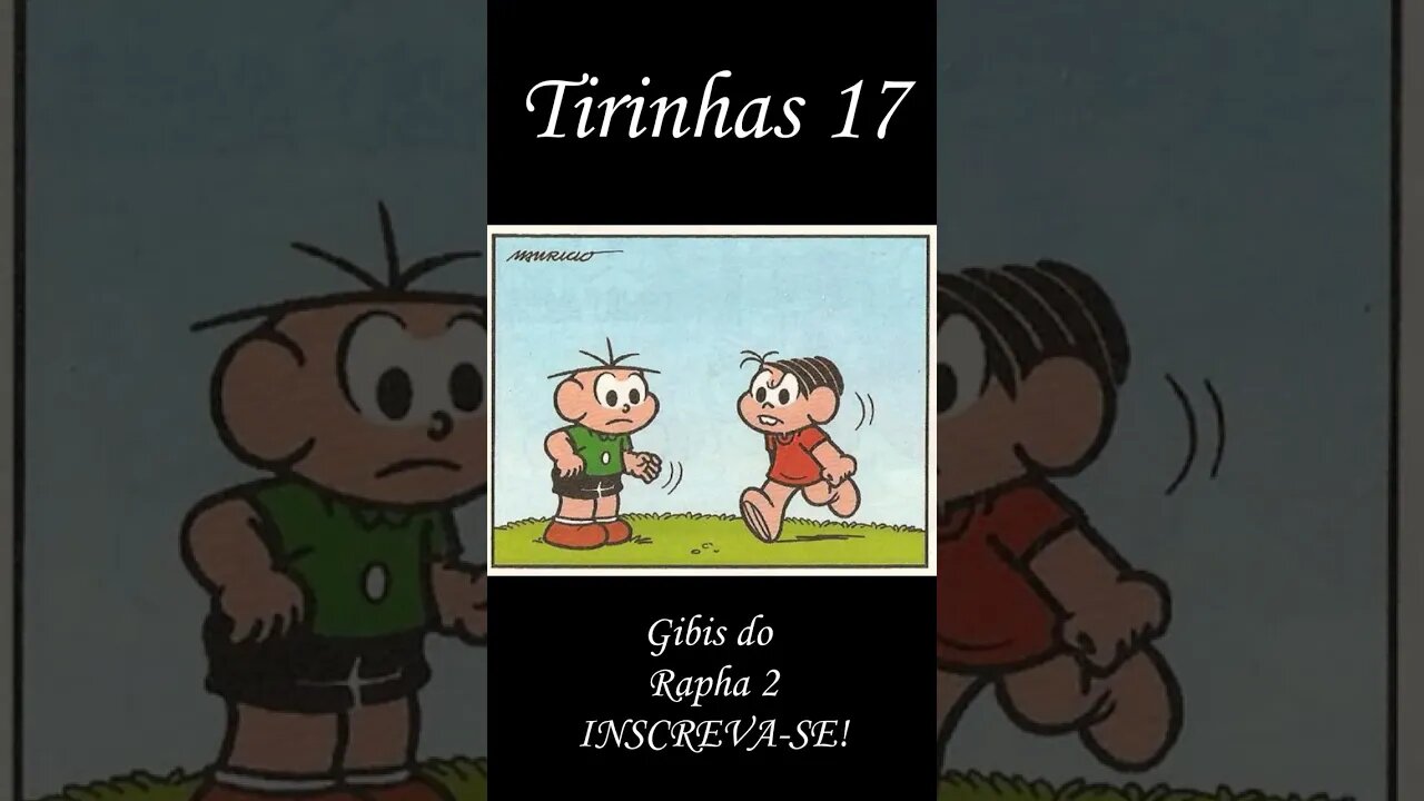 Tirinhas da Turma da Mônica nº 17 | Gibis do Rapha 2 #shorts